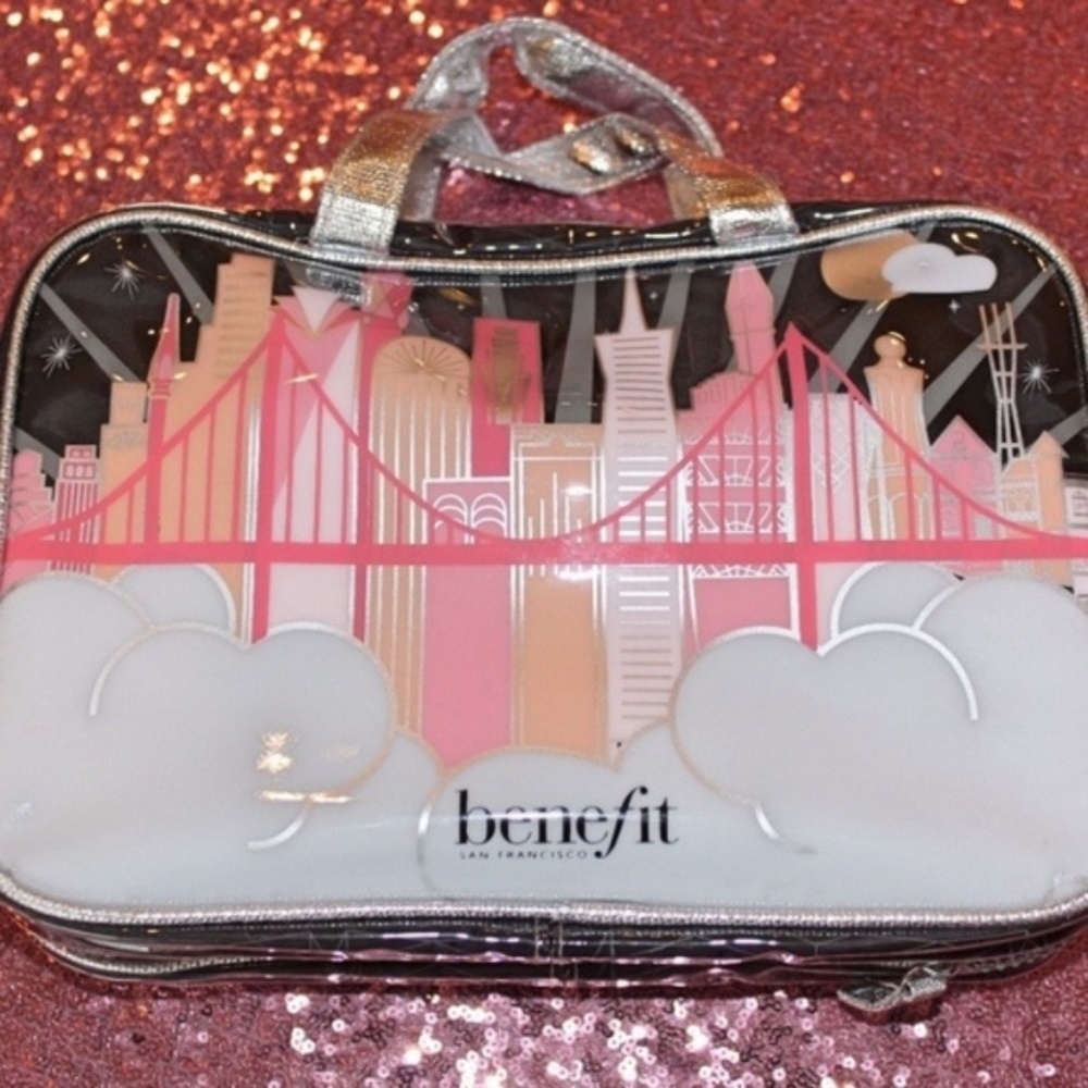 Benefit Cosmetics Large Weekender Makeup Bag